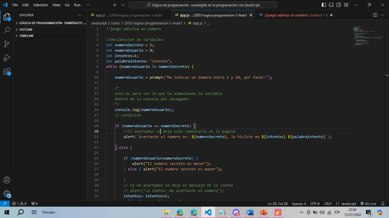 Guess the Secret Number Game Application Using JavaScript